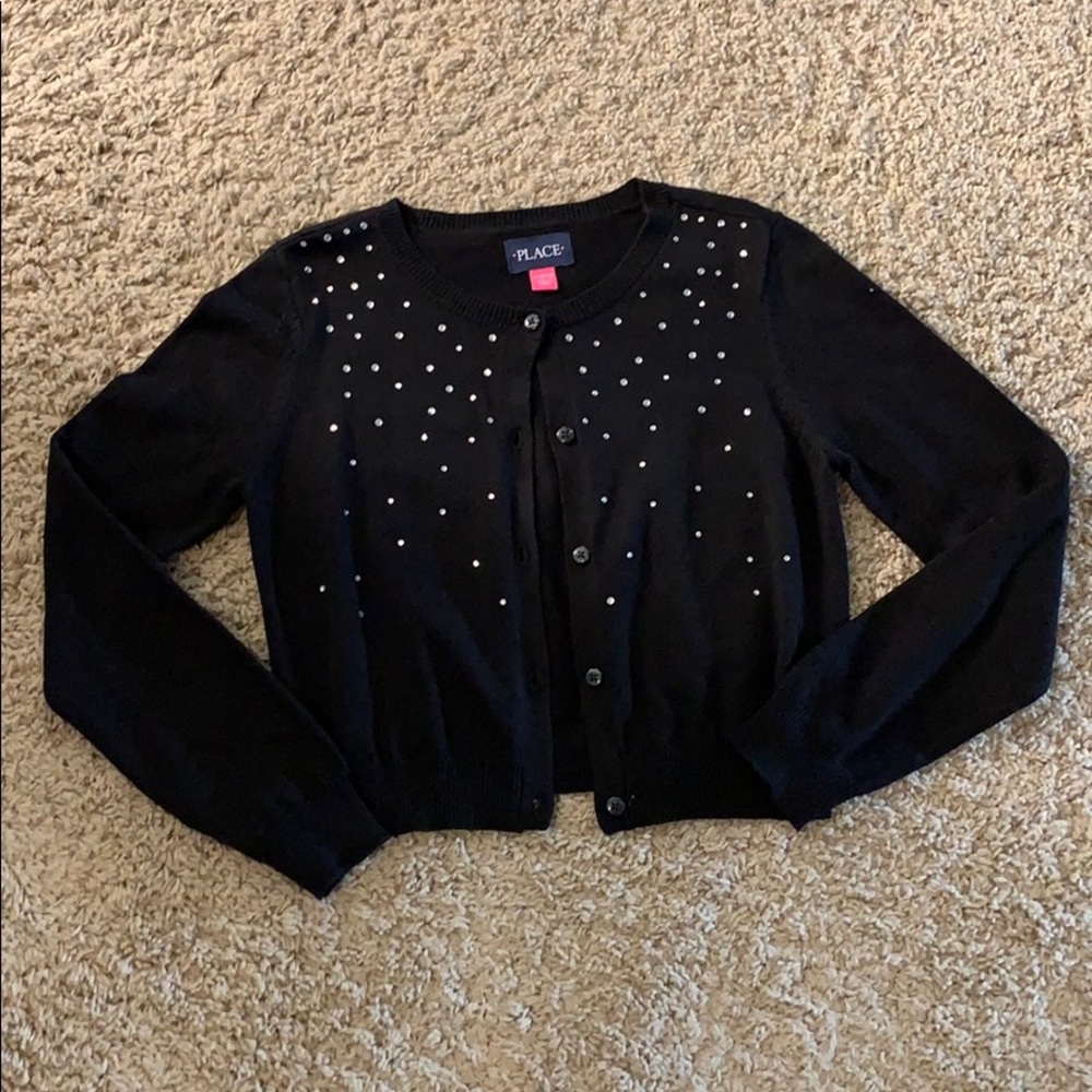 Girls TCP Rhinestone Cardigan, 10/12